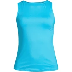 Lands' End Women's High Neck UPF 50 Modest Tankini Top Swimsuit -Women Clothing Sale GUEST 006160cf 5e85 4e3e 84e9 37f0a3e7c37f
