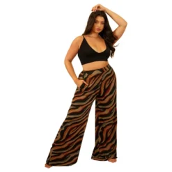 Rebdolls Women's Dasia Zebra Print Wide Leg Pants W. Pockets -Women Clothing Sale GUEST 00f77249 64a3 4382 ae8e 89091d67ca4c