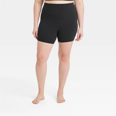 Women's Everyday Soft Bike Shorts 6" - All In Motion™ 5 Women's Everyday Soft Bike Shorts 6" - All In Motion™ - Image 5