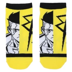 Cyberpunk Edgerunners Character Illustrations Adult 5-Pair Casual Crew Socks