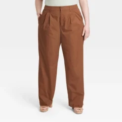 Women's High-Rise Pleat Front Straight Chino Pants - A New Day™ -Women Clothing Sale GUEST 03cbe558 ca7a 491f b3c4 c78695e58d4c