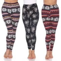 Women's Pack Of 3 Leggings - One Size Fits Most - White Mark -Women Clothing Sale GUEST 03d4ff43 a956 4fd4 a571 35e759eb6ed2
