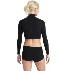 Capezio Women's Team Basics Turtleneck Long Sleeve Top