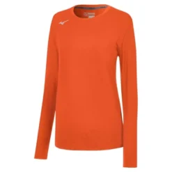 Mizuno Women's Long Sleeve Attack Tee -Women Clothing Sale GUEST 05fa1097 6829 414a a70f 18fcaee012e8