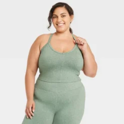 Women's Light Support Allover Cozy Cami Sports Bra - All In Motion™ 15 Women's Light Support Allover Cozy Cami Sports Bra - All In Motion™ -Women Clothing Sale GUEST 06417442 3d3d 4710 bdde 4217df6f0aed