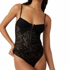 Free People Intimately FP Women's Lace Night Rhythm Bodysuit -Women Clothing Sale GUEST 08bc3864 8516 411b a596 b794cbe237ea