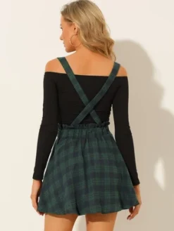 Allegra K Women's Gothic Plaid High Waisted Detachable Suspender Skirts -Women Clothing Sale GUEST 08e8aab2 ebbe 4bfc 8b3f f55eea6c88ae