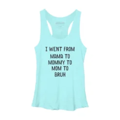 Women's Design By Humans Went From Mama To Bruh Text By NikkiArtworks Racerback Tank Top -Women Clothing Sale GUEST 09c44929 cbb0 4cf2 8334 eb32773228f9