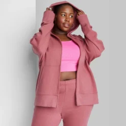 Women's Oversized Zip-Up Hoodie - Wild Fable™ -Women Clothing Sale GUEST 09f27ea7 4235 4d50 aa05 09909714472c