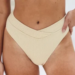 Women's Overlap High Waist Bikini Bottom - Cupshe -Women Clothing Sale GUEST 0a39389a 8904 4f4f 8c86 7131304ce679