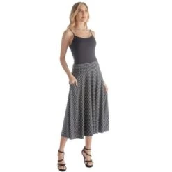 Womens Polka Dots And Pleated Pockets Midi Skirt -Women Clothing Sale GUEST 0d9e283d eee0 4b4f 8a12 7d845082ee5e