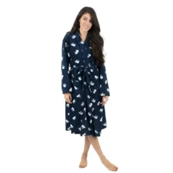 Leveret Womens Fleece Robe -Women Clothing Sale GUEST 0deee0c5 7c89 492e bf8a fe815bd8e50c