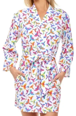 Women's Soft Cotton Knit Jersey Lounge Robe With Pockets, Short Bathrobe -Women Clothing Sale GUEST 0df78f63 d56d 44ca 9d2f 254d6bfeda10