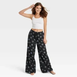 Women's Woven Wide Leg Pajama Pants - Colsie™ -Women Clothing Sale GUEST 0e9255d6 9de2 48e6 bc31 ed02f2bbe384