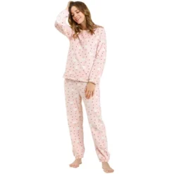 Allegra K Women Winter Flannel Pajama Sets Cute Printed Long Sleeve Nightwear Top And Pants Loungewear Soft Sleepwears -Women Clothing Sale GUEST 1066e80f a918 4d58 9d6d 6429145f1a8b