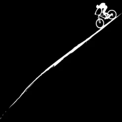 Women's Design By Humans Downhill Mountain Biker By Ziegenbart Racerback Tank Top