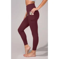 Yogalicious Womens Lux Elastic Free High Waist Side Pocket 7/8 Ankle Legging -Women Clothing Sale GUEST 1813e8db b619 4b7c b8ba 5468ce15323c