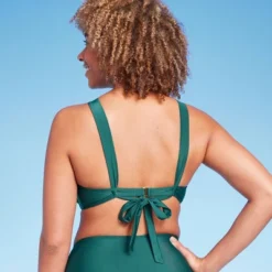 Women's Twist Center Front Bandeau Bikini Top - Shade & Shore™ Green -Women Clothing Sale GUEST 1869343f 8923 4968 b6cc e5becfb7dcac