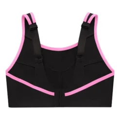 Glamorise Womens No-Bounce Camisole Sports Wirefree Bra 1066 Black/Pink -Women Clothing Sale GUEST 1b775f66 8f54 4b4c 9569 2b8f14617b56