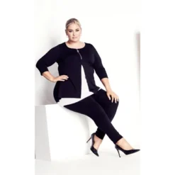 Women's Plus Size Tamara Tunic - Ivory | AVENUE -Women Clothing Sale GUEST 1c7a5a80 85b3 4157 8015 544738b9748d