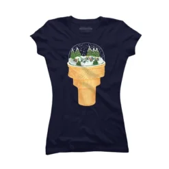 Junior's Design By Humans Sno-Cone By BullShirtCo T-Shirt -Women Clothing Sale GUEST 1e2500d4 9d31 4c95 8738 112130315d2b
