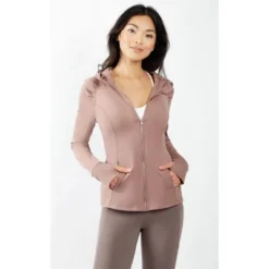 Yogalicious - Women's Slim Fit Hooded Track Jacket 25 Yogalicious - Women's Slim Fit Hooded Track Jacket -Women Clothing Sale GUEST 1f1d3fa5 36f2 4b2a b76a 8dc50e084c8d