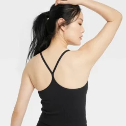 Women's Light Support Seamless Rib Cami Cropped Sports Bra - All In Motion™ -Women Clothing Sale GUEST 1f4caed9 e1df 4e43 beda d4cc0ef197c5