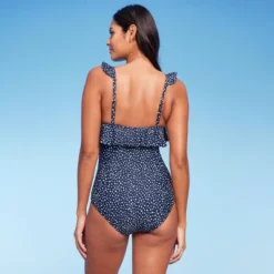 Women's Ruffle Full Coverage One Piece Swimsuit - Kona Sol™