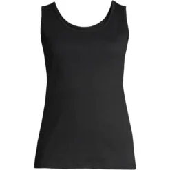 Lands' End Women's Tall Cotton Tank Top -Women Clothing Sale GUEST 243f3b1a 5d08 4c4d 9bc1 92f8fd57ff57