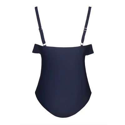 Women's Plus Size Ruffled One Piece Swimsuit - Cupshe 2 Women's Plus Size Ruffled One Piece Swimsuit - Cupshe - Image 2