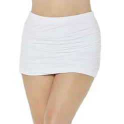 Swimsuits For All Women’s Plus Size Shirred High Waist Swim Skirt -Women Clothing Sale GUEST 259beada e405 4832 b795 d9dd87e30855