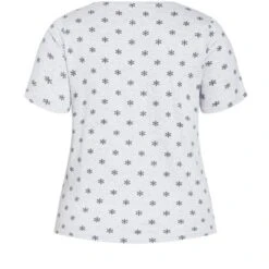 Women's Plus Size Snowflake Sleep Set - Ink | EVANS -Women Clothing Sale GUEST 2660ed07 287a 4226 9d72 a8031ad66977