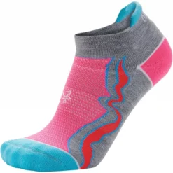 Balega Women's Enduro No Show Running Socks - Midgray/Watermelon -Women Clothing Sale GUEST 281dd67c 1373 4f13 b9e0 c24f4f5948bb
