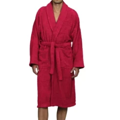 100% Cotton Ultra-Soft Terry Adult Unisex Lightweight Luxury Bathrobe By Blue Nile Mills -Women Clothing Sale GUEST 28daf298 55e2 4586 b00a 33423144954f