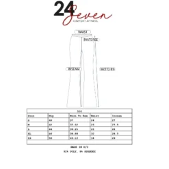 24seven Comfort Apparel Paisley Stretch Waist Cigarette Trouser Pants Pockets -Women Clothing Sale GUEST 2a32e6d7 4500 4580 87b6 dde6a727004f