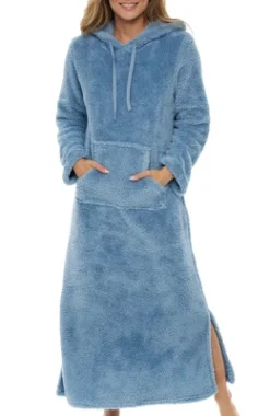 Women's Soft Plush Sweatshirt Robe, Long Hooded Fleece Loungewear -Women Clothing Sale GUEST 2bb2eb32 9de4 40f9 b34a 45782f0434fe