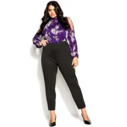 Women's Plus Size Wild Heart Pant - Black | CITY CHIC -Women Clothing Sale GUEST 2cd8d44c b867 4fb6 a444 125985493447