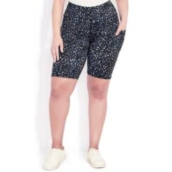Women's Plus Size Print Bike Short - Black | AVENUE LEISURE 5 Women's Plus Size Print Bike Short - Black | AVENUE LEISURE -Women Clothing Sale GUEST 2d51c9af 98e3 41d4 bba1 e15cae29be3e
