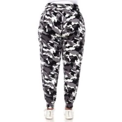 Plus Size Camo Harem Pants - White Mark -Women Clothing Sale GUEST 2edfa550 9f49 4084 967f 838817130d83