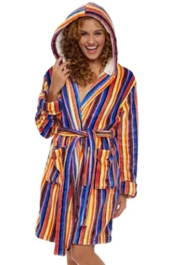 Women's Classic Plush Hooded Robe, Short Fleece Plaid Bathrobe With Hood 20 Women's Classic Plush Hooded Robe, Short Fleece Plaid Bathrobe With Hood -Women Clothing Sale GUEST 30010635 07e1 4cf1 93ef 227b2b1a22c3