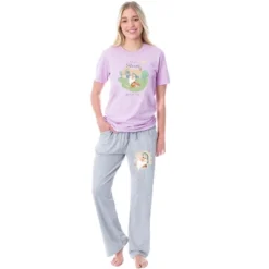 Disney Women's Snow White Sleepy It's A Sleepy Kind Of Day Pajama Set Multicolored -Women Clothing Sale GUEST 3051ced0 31fb 4327 b70a a6f7319ad444