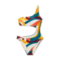 Women's One Shoulder Cut Out One Piece Swimsuit - Shade & Shore™ Multi Abstract Print 9 Women's One Shoulder Cut Out One Piece Swimsuit - Shade & Shore™ Multi Abstract Print -Women Clothing Sale GUEST 30bcfdb9 4b02 486b bd59 fb3b1d3bf674