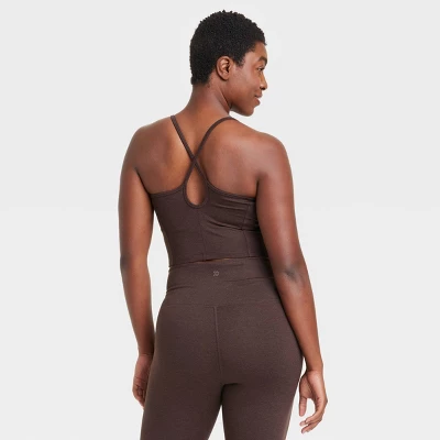 Women's Light Support Allover Cozy Cami Sports Bra - All In Motion™ 3 Women's Light Support Allover Cozy Cami Sports Bra - All In Motion™ - Image 3