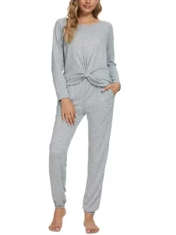 Cheibear Women's Sleepwear Lounge Soft Nightwear With Pockets Long Sleeve Pajama Set 13 Cheibear Women's Sleepwear Lounge Soft Nightwear With Pockets Long Sleeve Pajama Set -Women Clothing Sale GUEST 32b3b928 038e 48c5 9cfa 441315b05d64