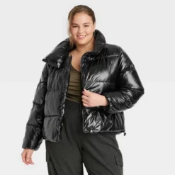 Women's Short Relaxed Puffer Jacket - A New Day™ 11 Women's Short Relaxed Puffer Jacket - A New Day™ -Women Clothing Sale GUEST 34d22ce0 da74 4e7f 9318 41b8efde4256