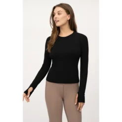 Yogalicious Womens Seamless Zaia Long Sleeve Active Shirt -Women Clothing Sale GUEST 36f71d4b 8481 475d 95c6 8a1ad76c8679