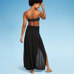 Women's Smocked High Slit Convertible Cover Up Dress - Wild Fable™ -Women Clothing Sale GUEST 37a96766 2dd3 4057 98ef caf52b53bfad