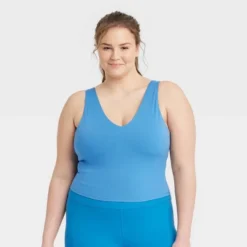 Women's Light Support V-Neck Cropped Sports Bra - All In Motion™ -Women Clothing Sale GUEST 37e9f09e 055e 45f9 989c 28aab4be4f32