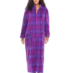 Women's Zip Up Fleece Robe, Soft Warm Plush Oversized Zipper Bathrobe 25 Women's Zip Up Fleece Robe, Soft Warm Plush Oversized Zipper Bathrobe -Women Clothing Sale GUEST 394538ba ec40 45ad b583 63486e3c5a93