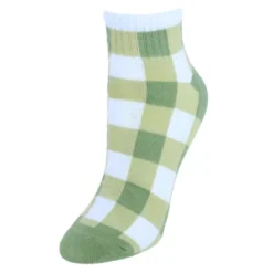 CTM Women's Assorted Low-Cut Ribbed Comfortable Socks (6 Pair Pack)